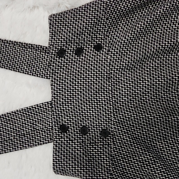 Forever 21 Double Breasted Pinafore Overall Dress - Picture 7 of 16